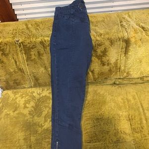 URBAN OUTFITTERS BDG womens jeans BLUE STRIPED SKINNY